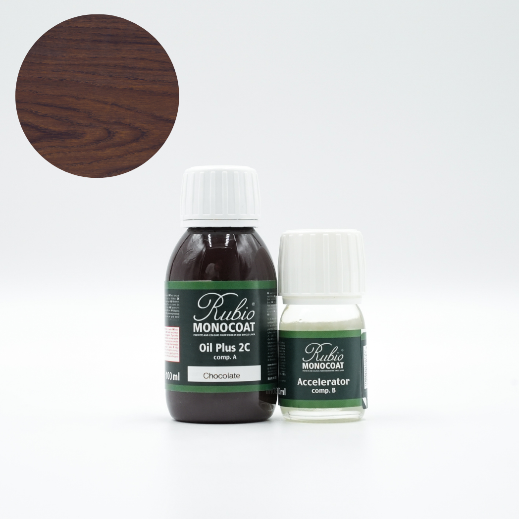 Oil Plus 2C fra Rubio Monocoat set forfra