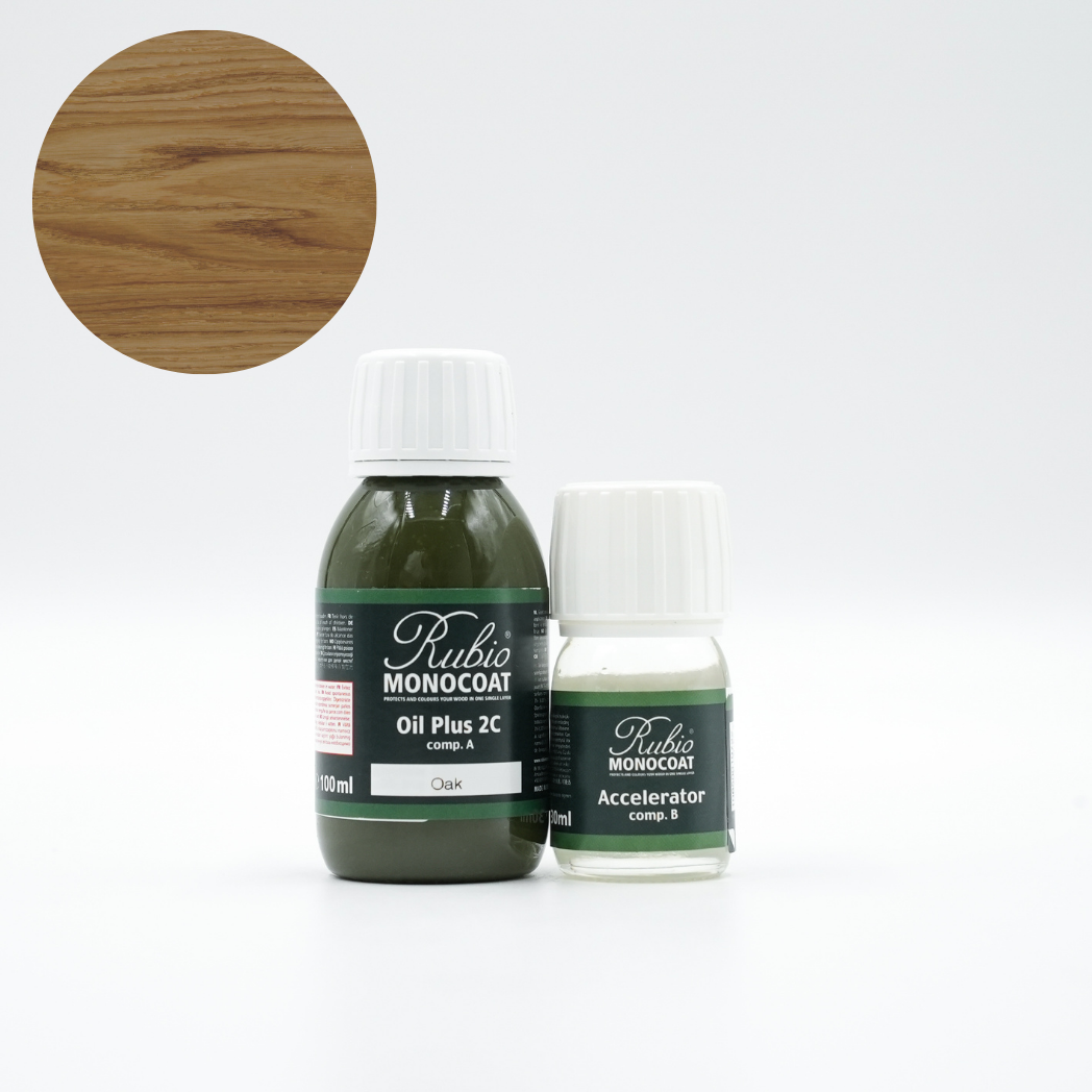 Oil Plus 2C fra Rubio Monocoat set forfra