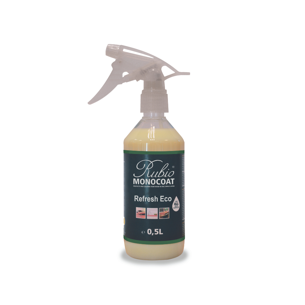 Refresh Eco Spray til træ fra Rubio Monocoat set forfra