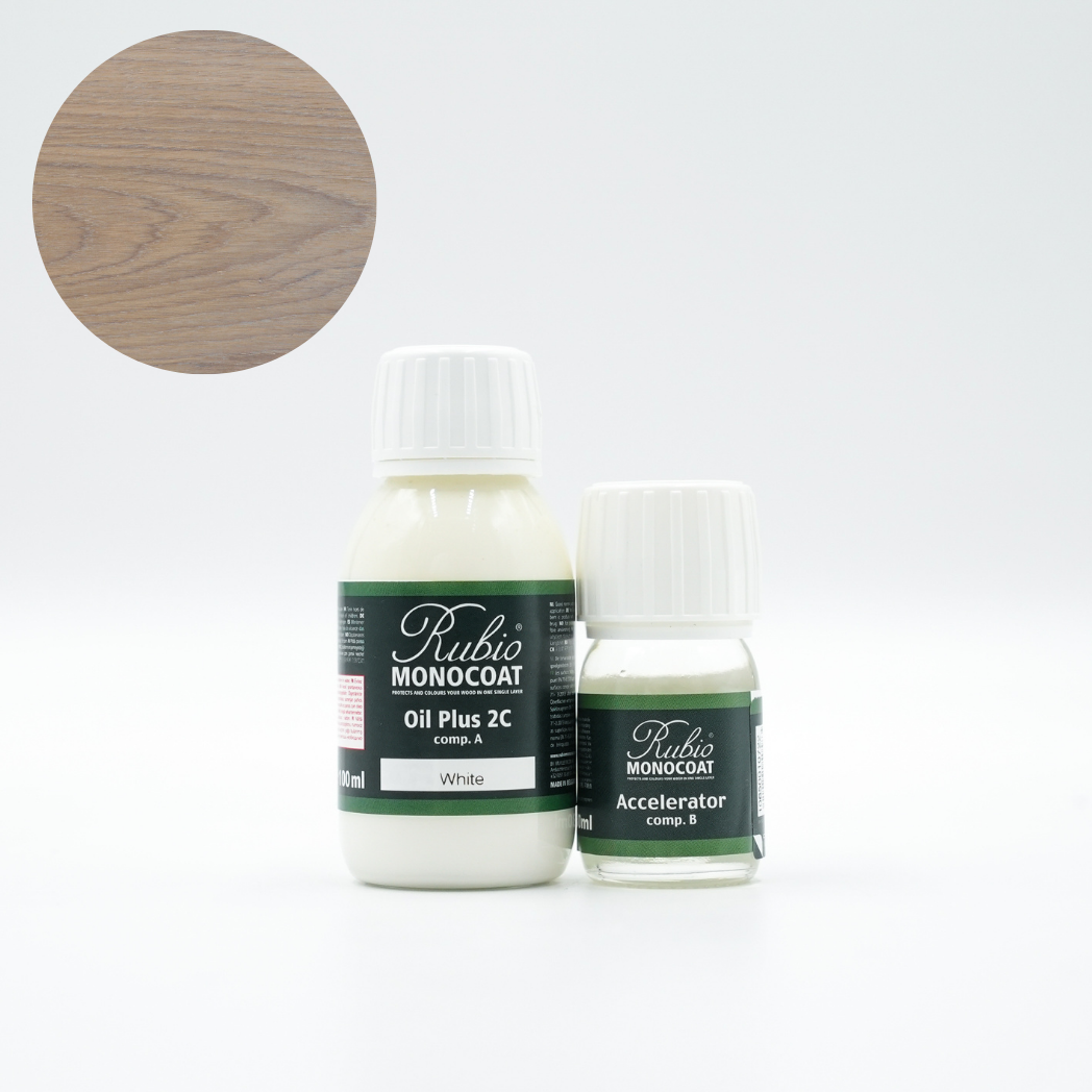 Oil Plus 2C fra Rubio Monocoat set forfra